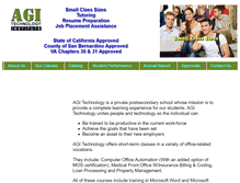 Tablet Screenshot of agitechnology.com